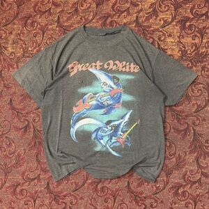 80s Great White Brockum Heavy Metal Band Tee